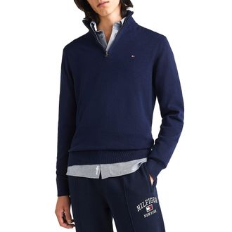 Tommy Hilfiger PIMA ORG CTN Cashmere Zip Mock