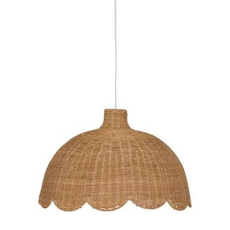 Atmosphera L&aacute;mpara Colgante Mili Redonda, 58 Cm De Di&aacute;metro, Marr&oacute;n - Atmosphera Cr&eacute;ateur DInt&eacute;rieur