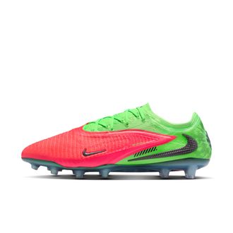 Nike Mens Phantom 6 Low Elite Erling Haaland Artificial-Grass Soccer Cleats in Green | IH1784-603