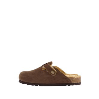 Scholl Fae New F Clog - Dames - Slip ons - Bruin - 38 EU - Su&egrave;de - Schoenen