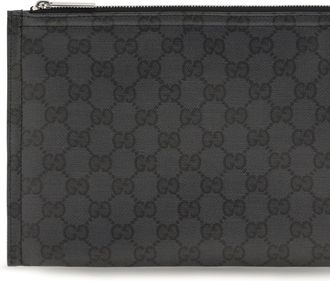 Gucci Mens Pouch Essence Classic Black Fabric Shoulder Bags