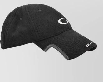 Balenciaga casual cap curved brim eyelet vents