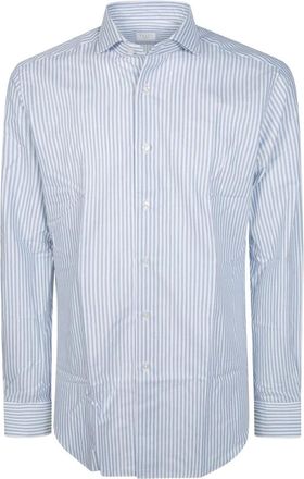 Xacus Camicia Classica ML Pari Pari No Stiro - Heren - Zakelijke Overhemden - Blauw - XL - Overhemden