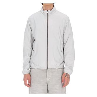 Herno Light Jackets, male, White, Size: 2XL Giubbino bomber reversibile