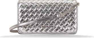 Michael Kors Cross Body Bags - Dames - Schoudertassen - Grijs - ONE Size - Leer - Tassen