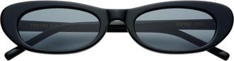 Freyrs Eyewear Sophie Cat Eye Sunglasses in Black at Nordstrom