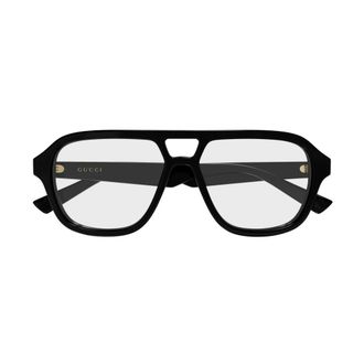 Gucci Glasses, male, Black, Size: 54 MM Eyeglasses