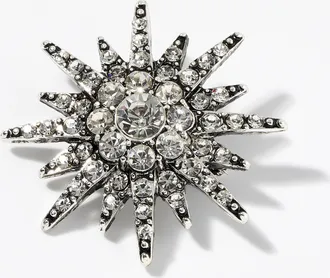 Simons Womens Twinkling star brooch