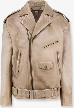 Golden Goose Phoebe Over leather jacket - GOLDEN GOOSE DELUXE BRAND - gender_Man