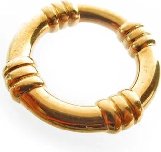 Hermès Pre-owned Accessories, female, Yellow, Size: ONE SIZE Pre-owned Metal scarves