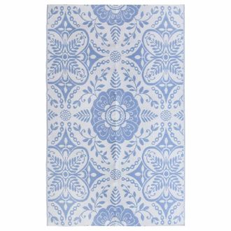 vidaXL Alfombra De Exterior Pp Arakil Azul Beb&eacute; 190x290 Cm Vidaxl