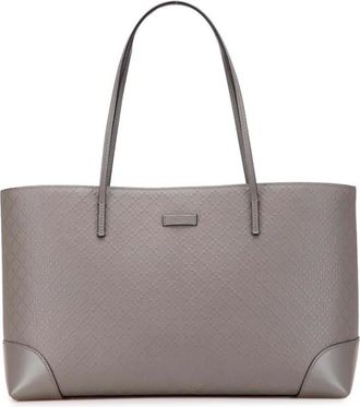Gucci 2000-2015 Diamante Leather Bright Hilary Lux tote bag - Grey