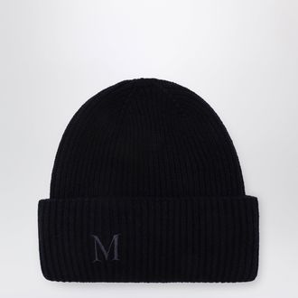 Max Mara Berretto blu in cashmere