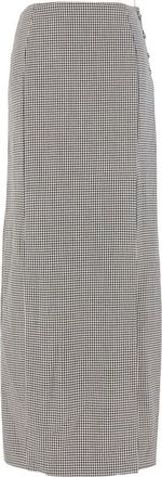 Thom Browne Gonne Maxi Rok - Dames - Maxi Rokken - Grijs - XS - Rokken