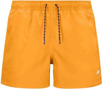 K-Way Beachwear - Heren - Strandmode - Oranje - 3XL - Nylon - Badmode