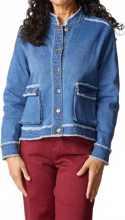 Habitat Southern Raised Jacket In Medium Denim