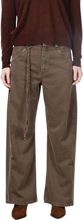 Mason's Veronique Chino Broek - Dames - Loose Fit Jeans - Bruin - XL - Katoen - Jeans