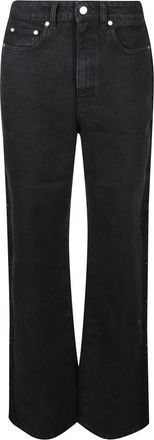 Stella McCartney Straight Jeans - Dames - Regular Fit Jeans - Zwart - W29 - Jeans