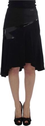 Exte Prachtige Rok - Dames - Midirokken - Zwart - M - Katoen - Rokken