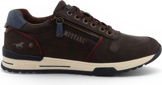 Mustang Jeans Mustang Bruine Nepleren Sneaker Schoenen voor Heren - M0281006