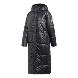 adidas (WMNS) adidas Big Baffle Jacket Asia Sizing Black DZ1486