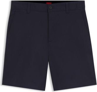 HUGO BOSS Slim-fit shorts in mercerized stretch cotton