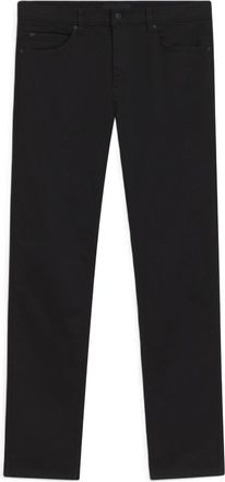 HUGO BOSS Hugo Slanke herenjeans met 5 zakken (Zwart)