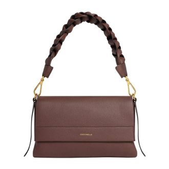 Coccinelle Boheme Schoudertas - Dames - Schoudertassen - Paars - ONE Size - Katoen - Tassen