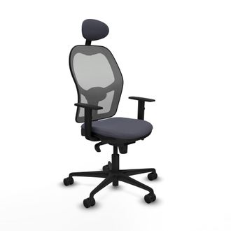 Piqueras y Crespo Silla De Oficina Con Cabecero Jorquera Piqueras Y Crespo 1d036n1 Gris Oscuro