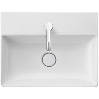 Duravit Lavabo Durasquare Compact De Duravit, 50x40cm, 1 Agujero Para