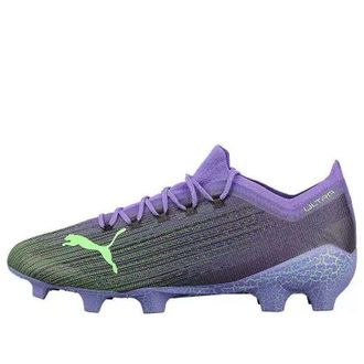 Puma Ultra 1.1 Fear FG/AG Outdoor Boot Football Purple Green 106286-01