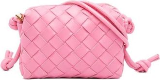 Bottega Veneta Pre-owned The Loop Shoulder Bag - Dames - Vintage Schoudertas - Roze - ONE Size - Leer - Vintage