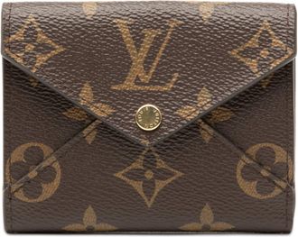 Louis Vuitton Brown Monogram Rose Ballerine Monogram Pvc Leather Wallet (Tri-Fold) (Pre-Owned)