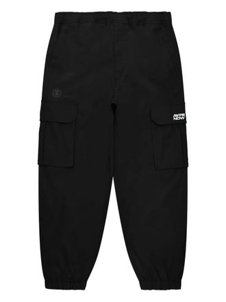 Aape By A Bathing Ape ape now cargo regular trousers - men - Polyester - M - Black