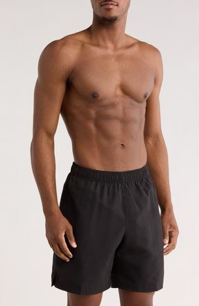Nike 7-Inch Volley Swim Shorts in Black at Nordstrom Rack, Size X-Large