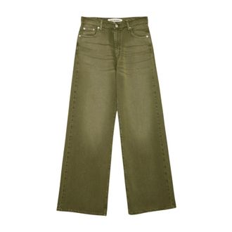 Roy Rogers Wide Jeans - Jeans - Mujer - Verde - W26