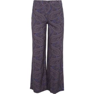 Lords of Harlech Phoebe Wide Leg Tailored Pant in Badalona Smoke at Nordstrom, Size 14