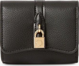 Stella McCartney Kleine Brieftasche aus genarbtem Kunstleder Ryder