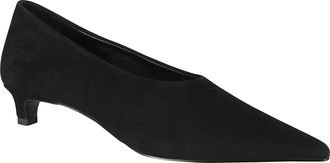 Senso Harriet Pointed-Toe Suede Kitten Heel Pumps