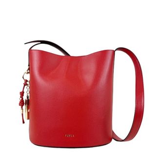 Furla Bucket Bags, female, Red, Size: ONE SIZE Roxie S Bucket Bag