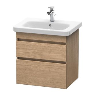 Duravit Duravit Durastyle Mueble De Pared 6480, 2 Cajones, 580mm, Para Durastyle, Color (frente/cuerpo): Decoraci&oacute;n Roble Europeo - Ds648005252