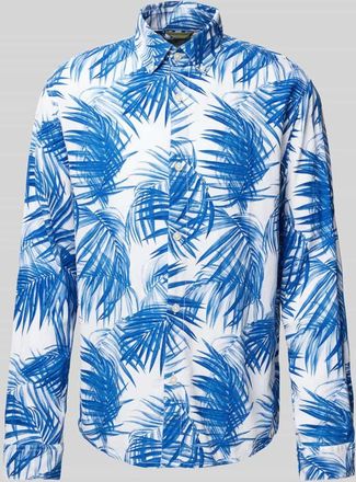 Tom Tailor Denim Relaxed Fit Freizeithemd aus Viskose-Leinen-Mix in Hellblau, Gr&ouml;&szlig;e XXL