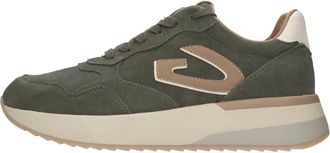Alberto Guardiani Guardiani Sneakers - Heren - Sneakers - Groen - 40 EU - Leer - Schoenen