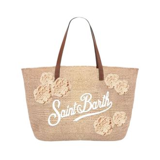 MC2 Saint Barth Dames, Tassen, Beige, Maat: ONE Size