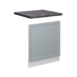 Vicco Panel Frontal Fame-line, Azul Claro-gris, 60 Cm, Et Antracita