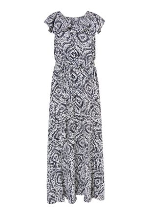 Izia Maxi-jurk met print Dames zwart