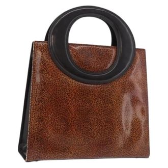 Dior Pre-owned Vintage Hand Bag - Dames - Pre-owned - Bruin - Maat: ONE Size Leer