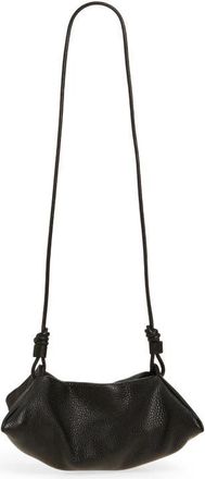 Altuzarra Mini Origami Leather Crossbody Bag in Black at Nordstrom