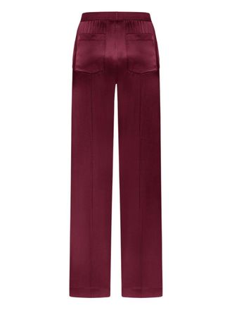 Tom Ford Womens Trousers Silk, Plum