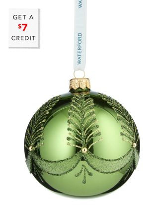 Waterford Holiday Heirlooms Bauble Ornament With $7 Credit